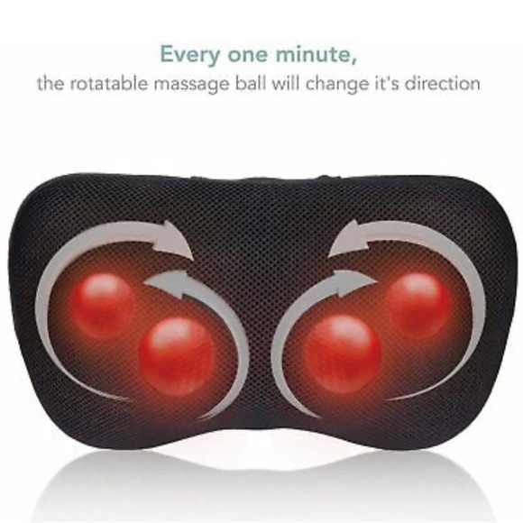 NIB ** Neck Massage, Massage Pillow, For car and for home - Picture 6 of 10